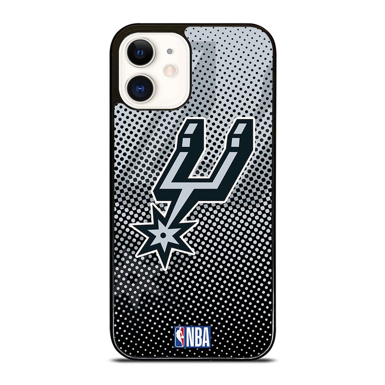 SAN ANTONIO SPURS DOT PATTERN iPhone 12 Case