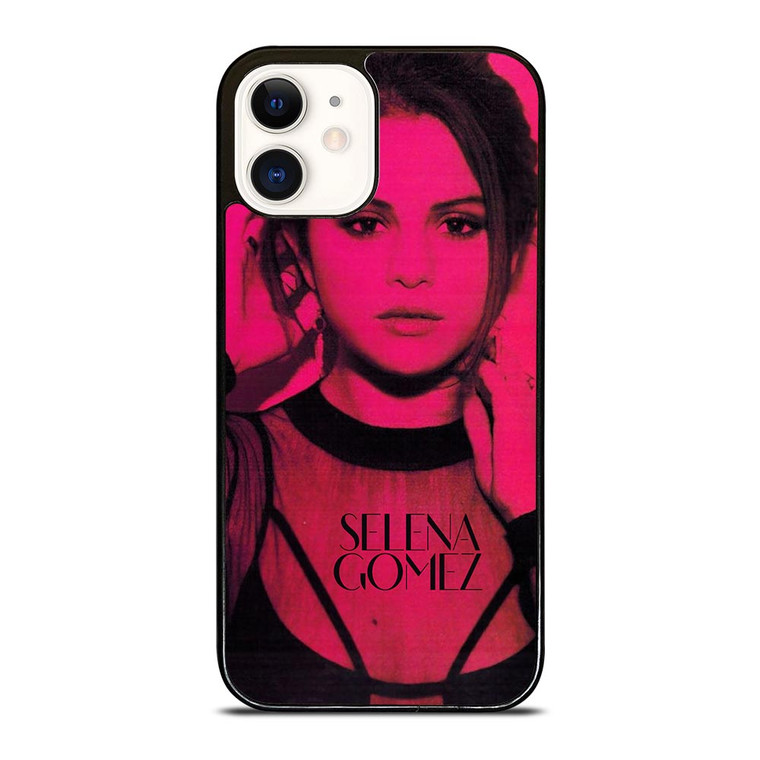 SELENA GOMEZ SINGER PURPLE iPhone 12 Case
