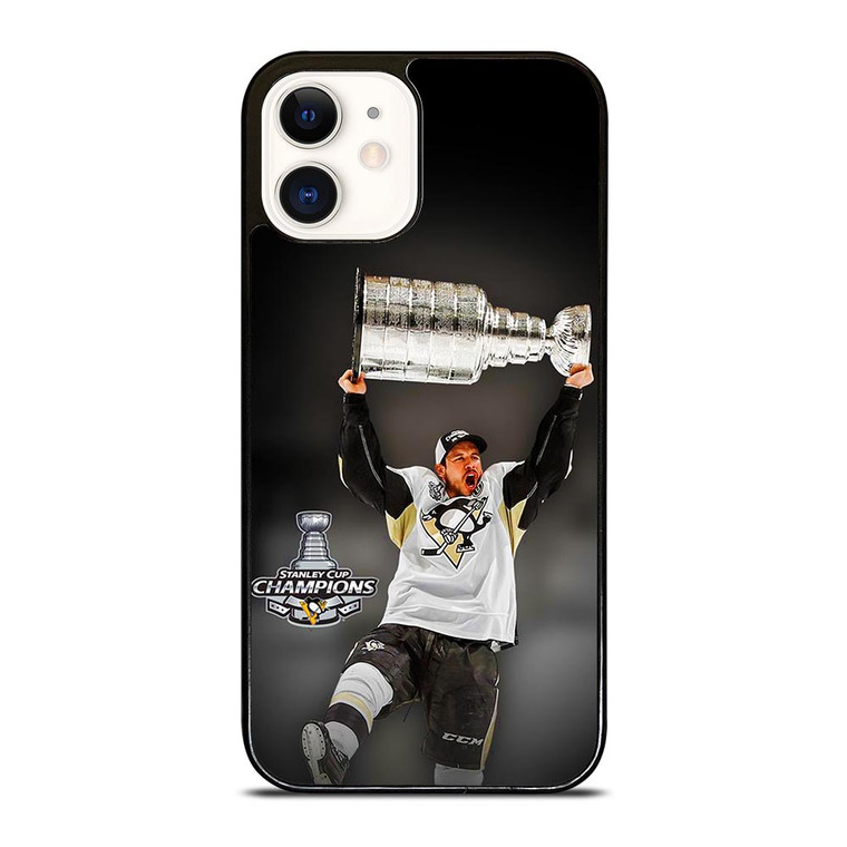 SIDNEY CROSBY PITTSBURGH PENGUINS CHAMPIONS iPhone 12 Case