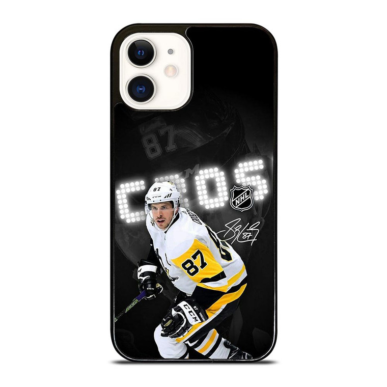 SIDNEY CROSBY PITTSBURGH PENGUINS HOCKEY iPhone 12 Case