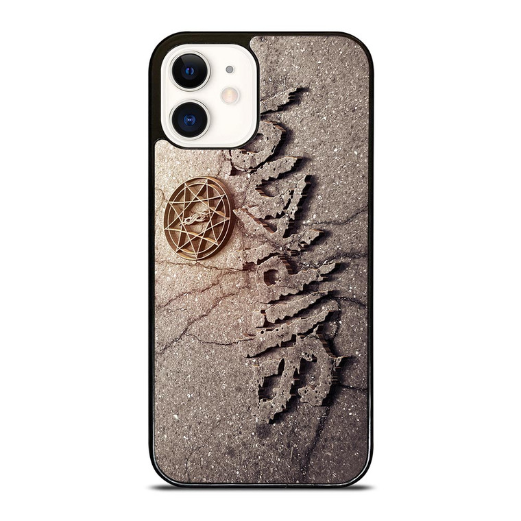 SLIPKNOT BAND ASPHALT LOGO iPhone 12 Case SLIPKNOT BAND ASPHALT LOGO iPhone 12 Case