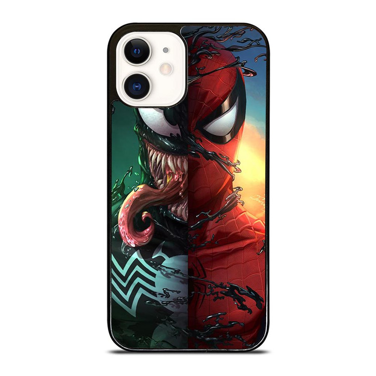 SPIDERMAN VENOM ART MARVEL iPhone 12 Case