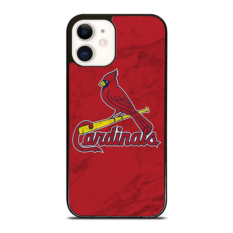 ST LOUIS CARDINALS MARBLE iPhone 12 Case