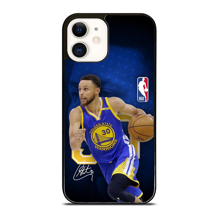 STEPHEN CURRY SIGNATURE GOLDEN STATE WARRIORS  iPhone 12 Case
