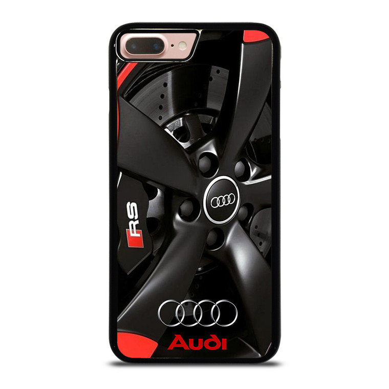 AUDI VELG LOGO BLACK iPhone 8 Plus Case AUDI VELG LOGO BLACK iPhone 8 Plus Case