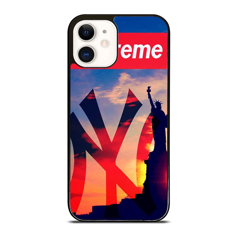 SUPREME NEW YORK LOGO iPhone 12 Case