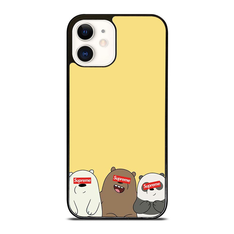 SUPREME WE BARE BEAR iPhone 12 Case