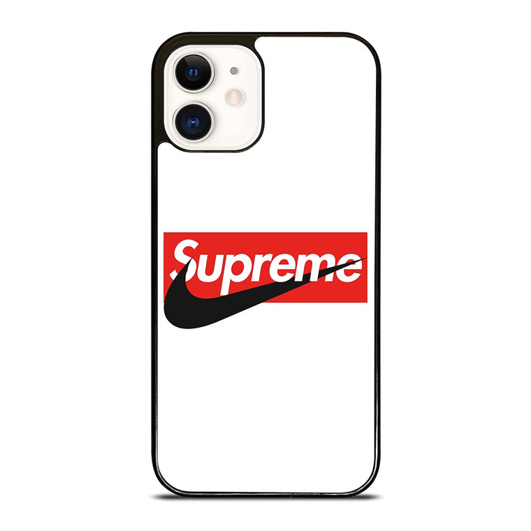 SUPREME X NIKE LOGO iPhone 12 Case SUPREME X NIKE LOGO iPhone 12 Case