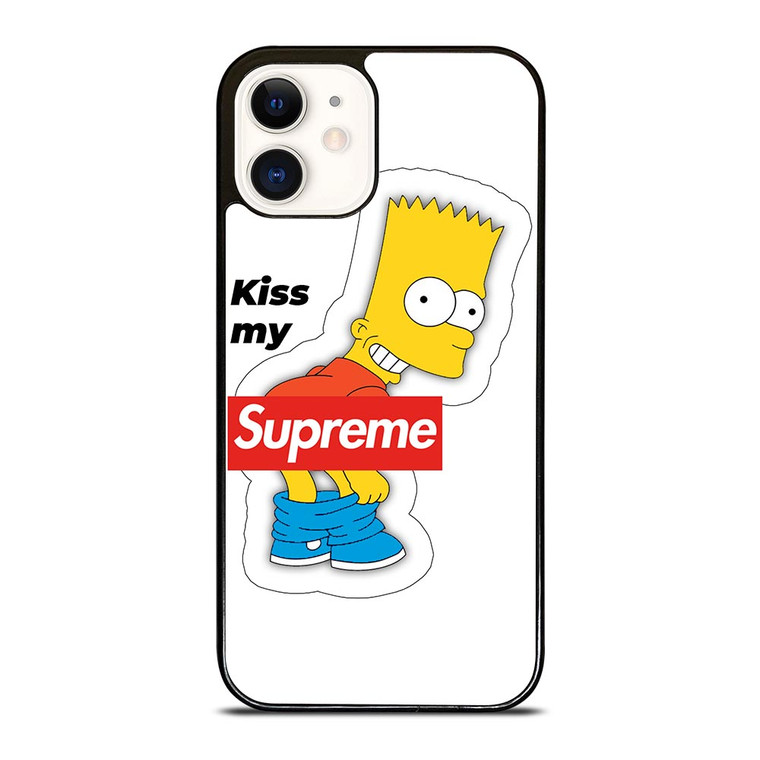 THE SIMPSONS KISS MY SUPREME iPhone 12 Case