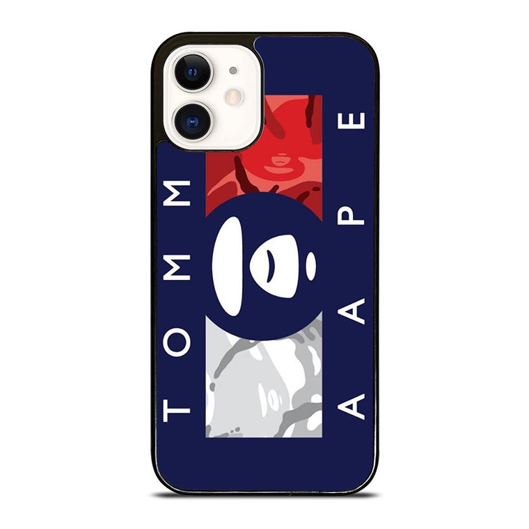 TOMMY HILFIGER BAPE CAMO LOGO iPhone 12 Case