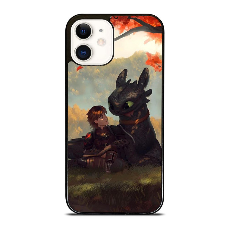 TOOTHLESS AND HICCUP ART iPhone 12 Case