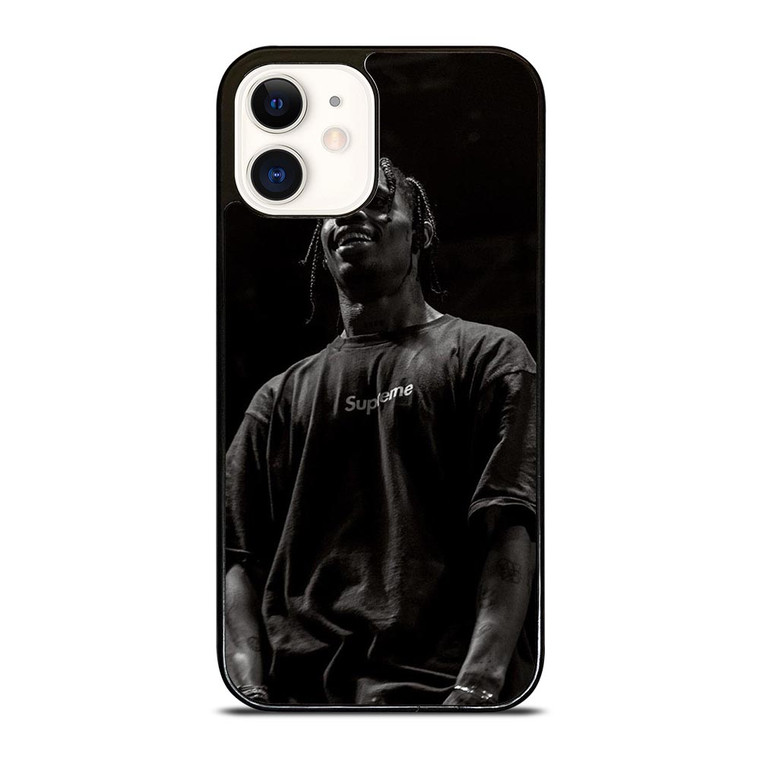 TRAVIS SCOTT SUPREME SHIRT iPhone 12 Case