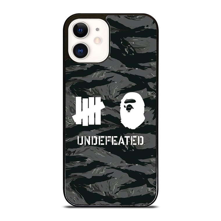 UNDEFEATED X BAPE LOGO iPhone 12 Case