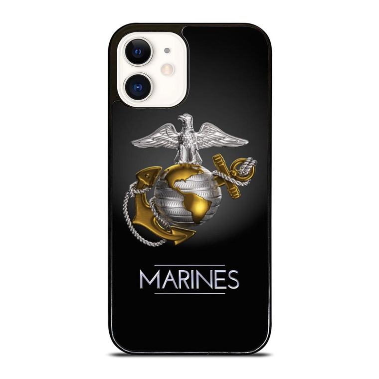 USMC US MARINES CORP EMBLEM iPhone 12 Case