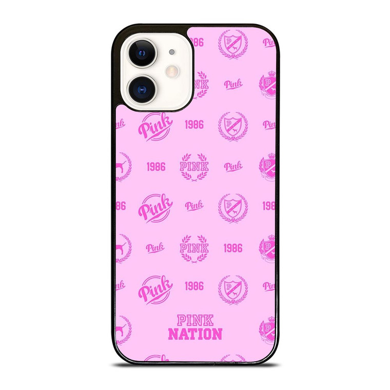 VICTORIA'S SECRET PINK 1986 iPhone 12 Case