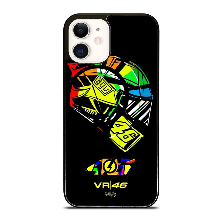VR VALENTINO ROSSI 46 HELMET iPhone 12 Case VR VALENTINO ROSSI 46 HELMET iPhone 12 Case