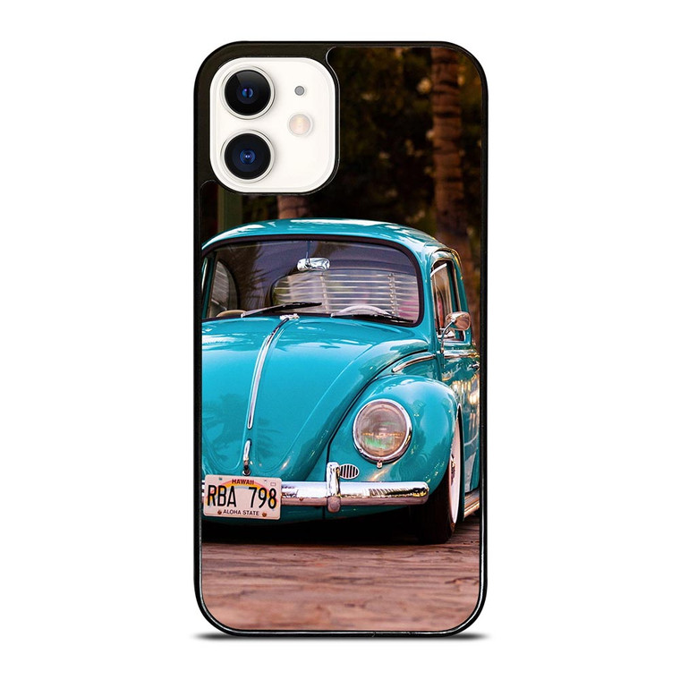 VW VOLKSWAGEN CYAN CAR iPhone 12 Case