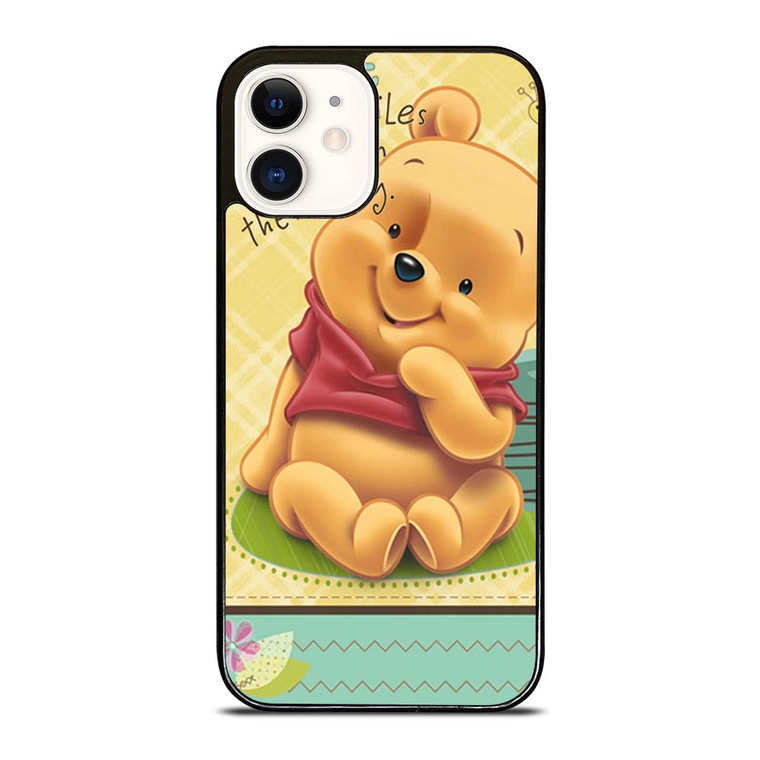 WINNIE THE POOH CUTE QUOTE iPhone 12 Case