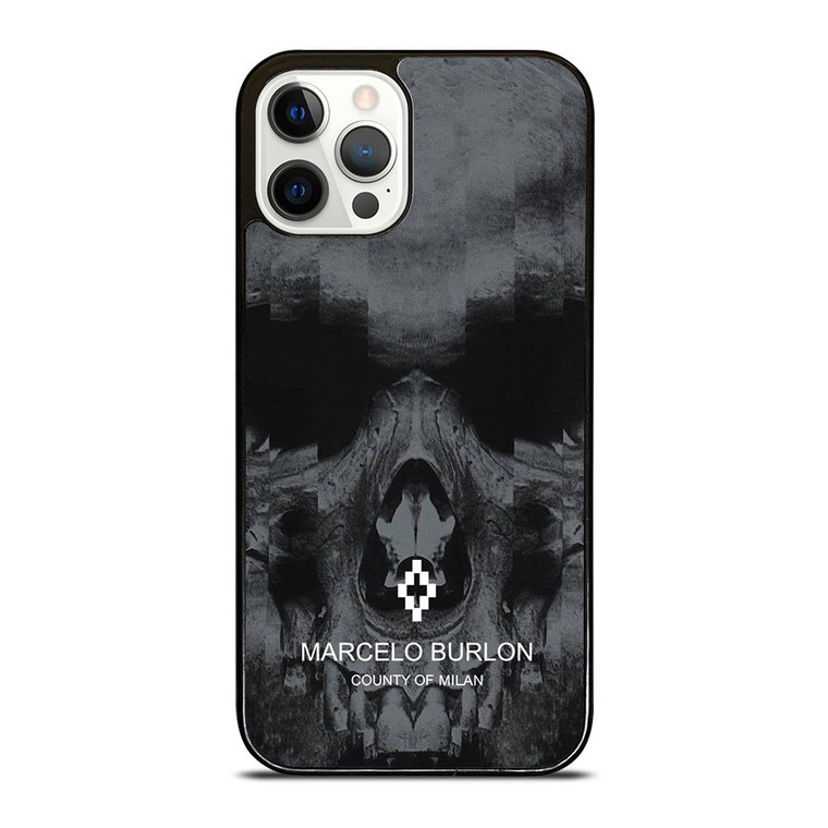MARCELO BURLON SKULL LOGO iPhone 12 Pro Case