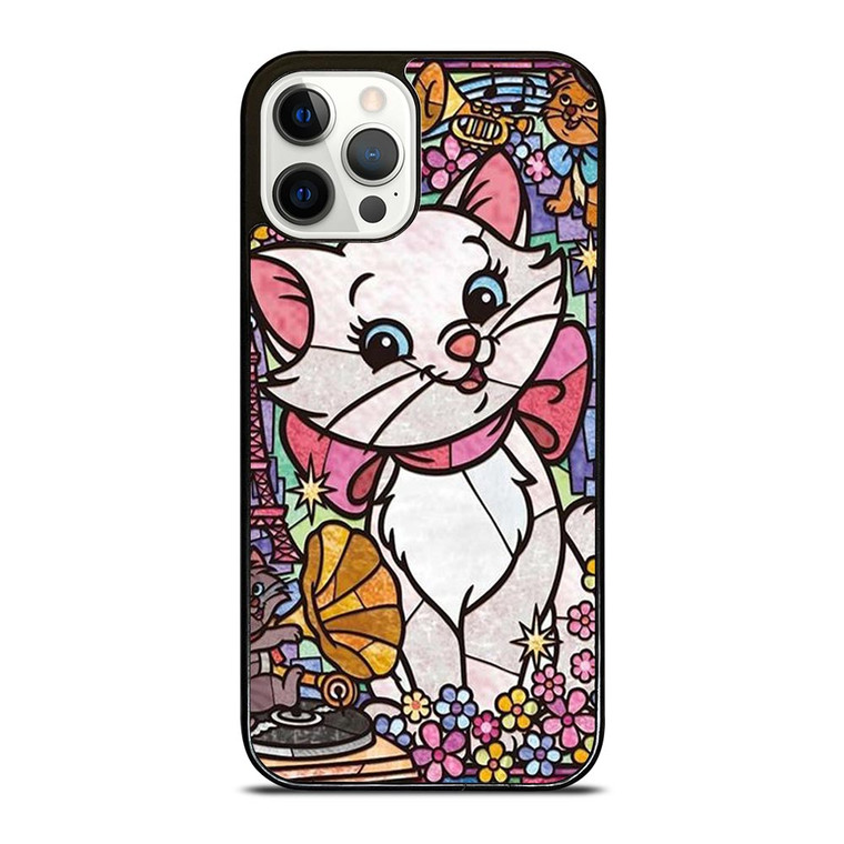 MARIE THE ARISTOCATS CAT STENED GLASS iPhone 12 Pro Case
