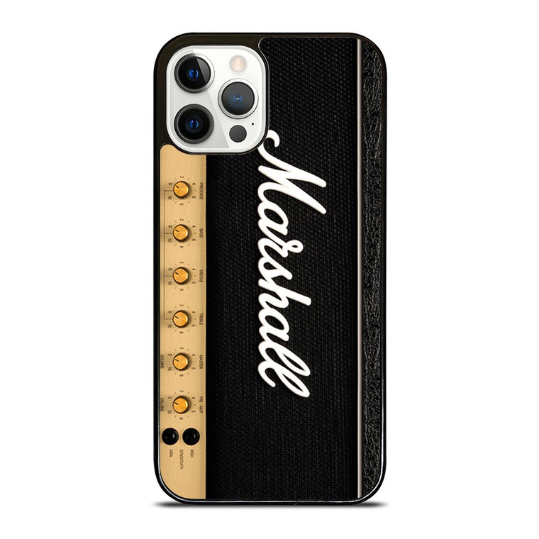 MARSHALL SPEAKER GOLD WOOD iPhone 12 Pro Case