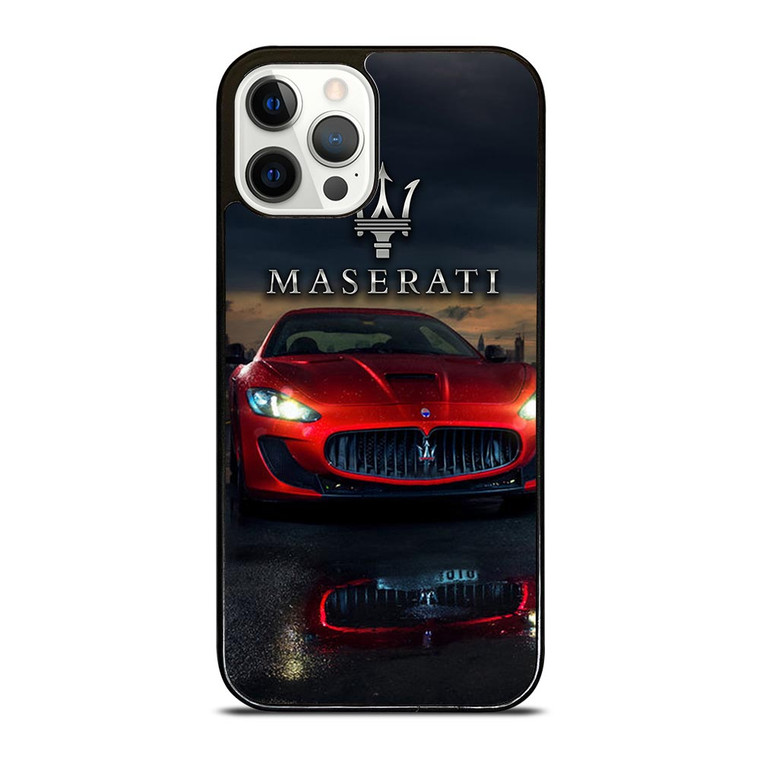MASERATI RED CAR LOGO iPhone 12 Pro Case