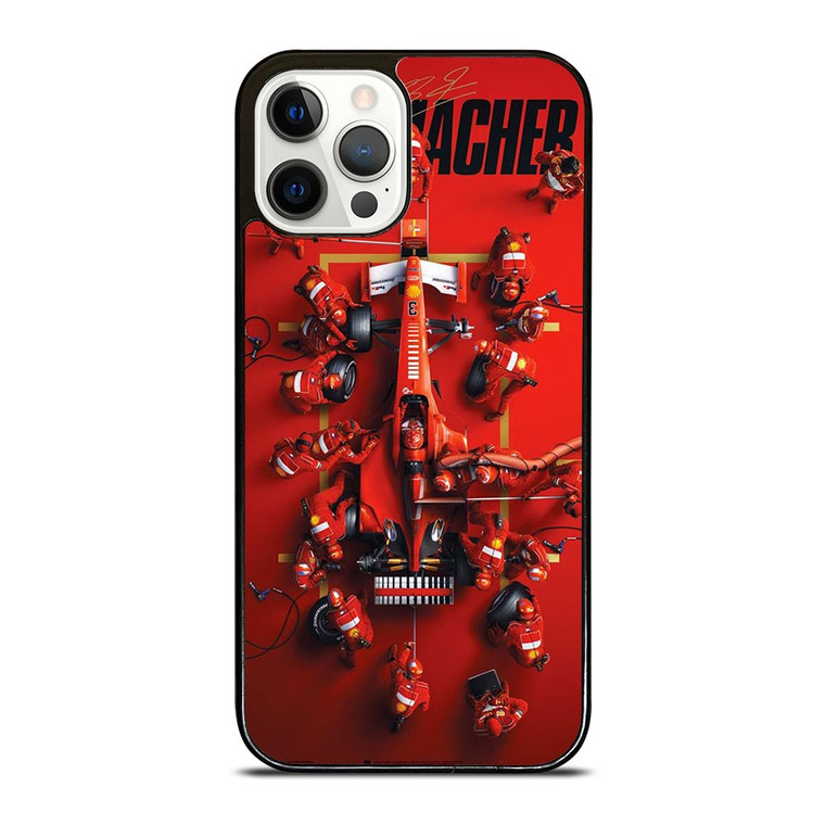 MICHAEL SCHUMACHER PIT STOP iPhone 12 Pro Case