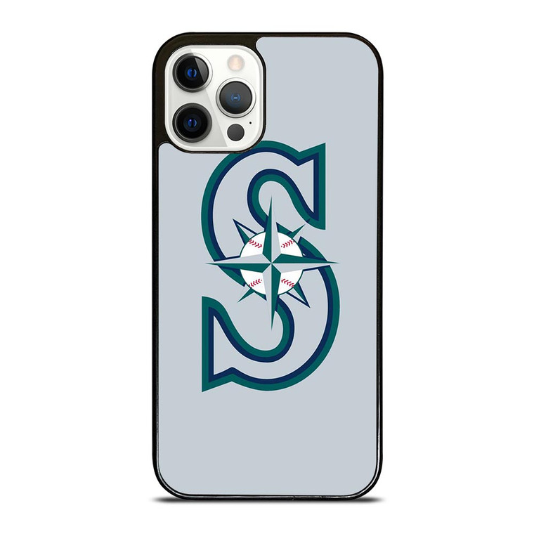 MLB SEATTLE MARINERS LOGO iPhone 12 Pro Case