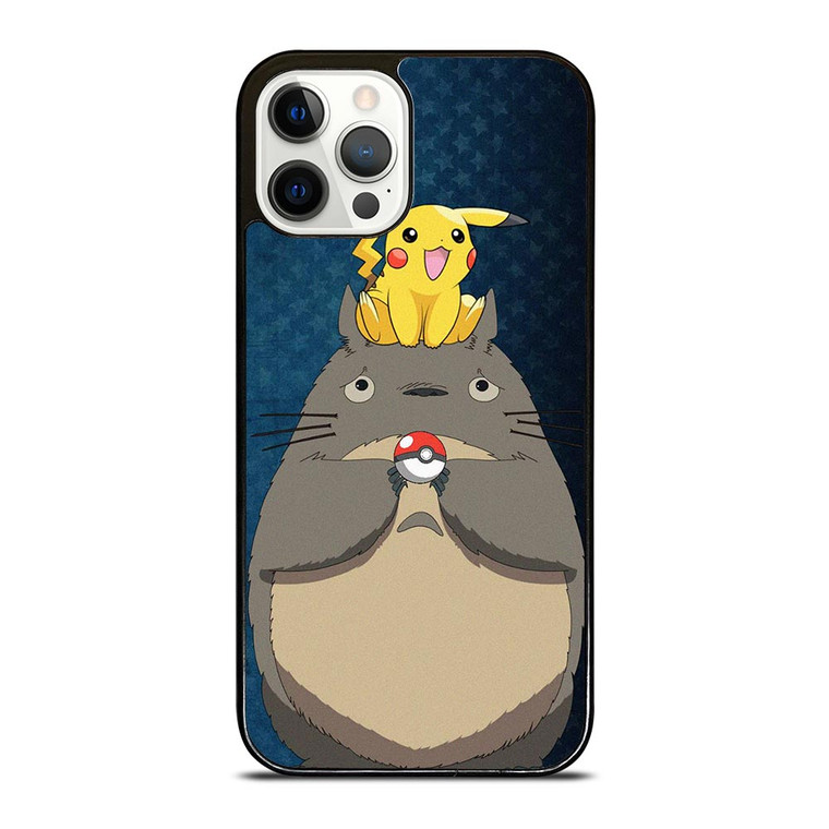 MY NEIGHBOR TOTORO X POKEMON PIKACHU iPhone 12 Pro Case