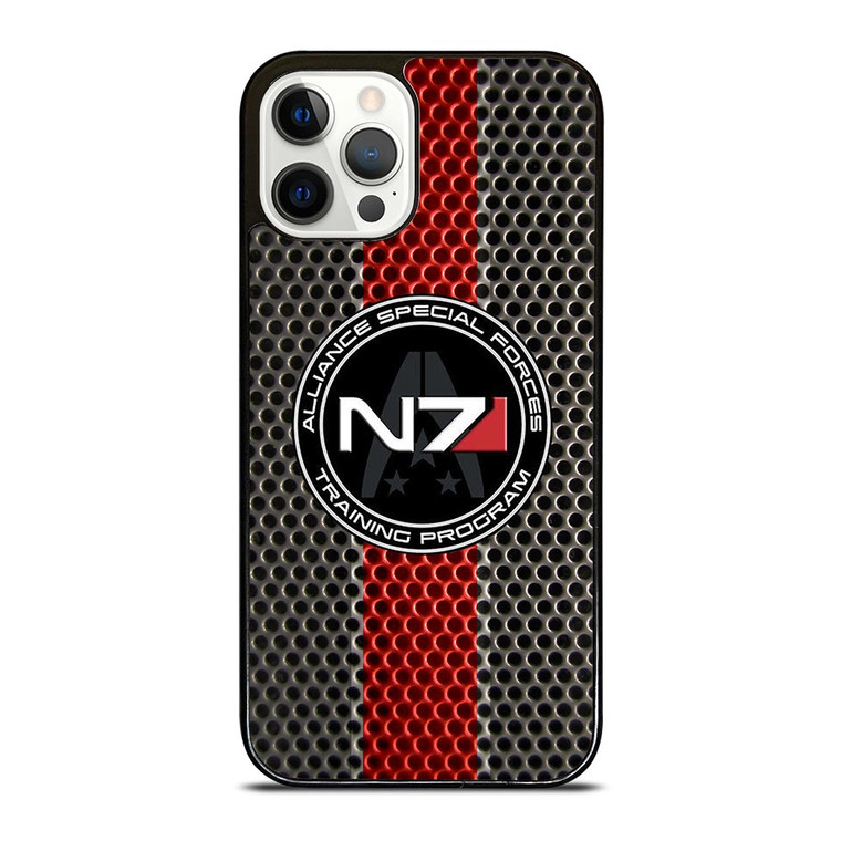 N7 MASS EFFECT PLATE LOGO iPhone 12 Pro Case