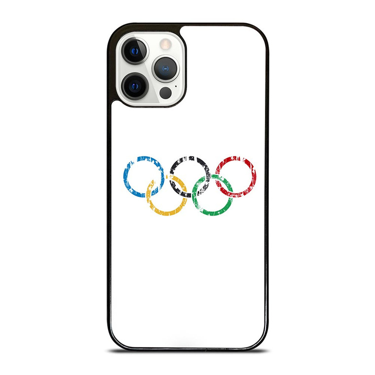 OLYMPIC RINGS LOGO BRUSHED iPhone 12 Pro Case
