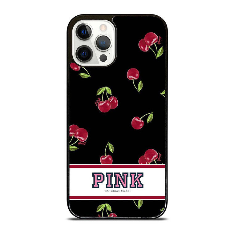 PINK VICTORIA'S SECRET CHERRY iPhone 12 Pro Case