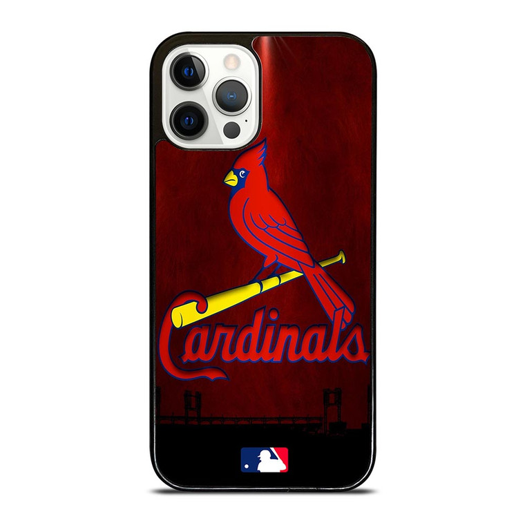 SAINT LOUIS CARDINALS MLB RED LOGO iPhone 12 Pro Case
