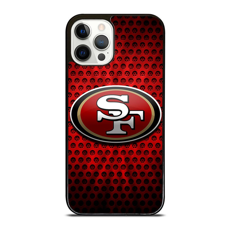 SAN FRANCISCO 49ERS SF METAL iPhone 12 Pro Case SAN FRANCISCO 49ERS SF METAL iPhone 12 Pro Case
