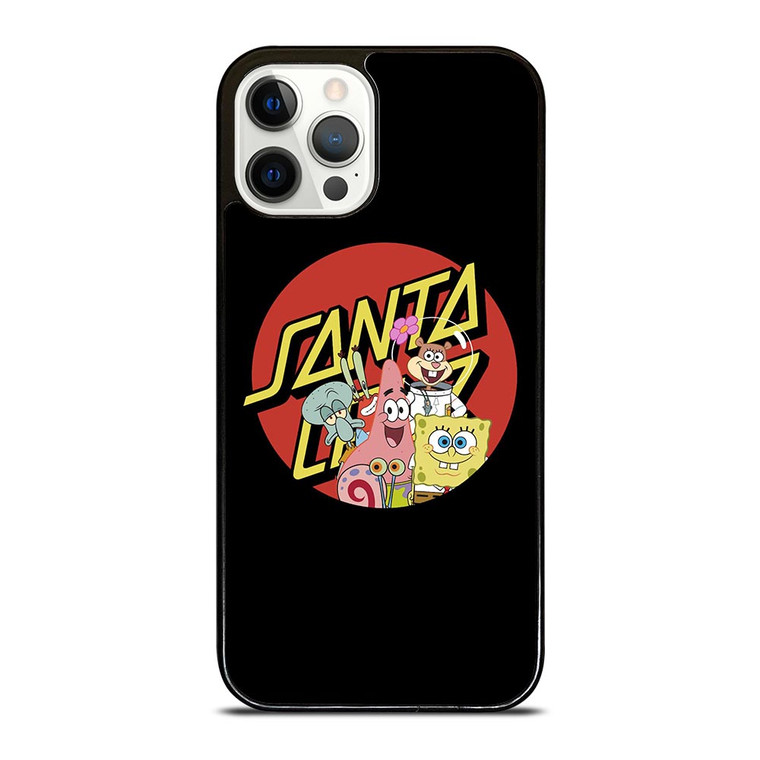 SANTA CRUZ SKATEBOARD X SPONGEBOB iPhone 12 Pro Case