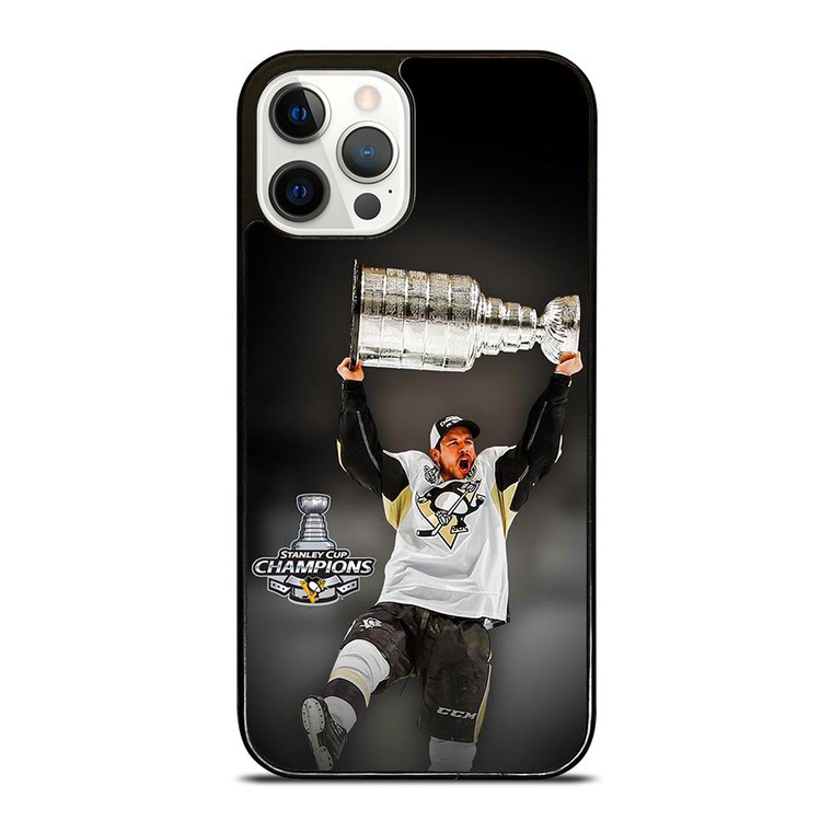 SIDNEY CROSBY PITTSBURGH PENGUINS CHAMPIONS iPhone 12 Pro Case