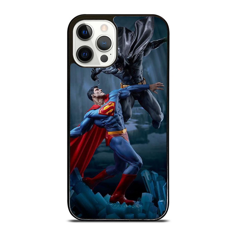 SUPERMAN VS BATMAN SUPERHERO DC iPhone 12 Pro Case SUPERMAN VS BATMAN SUPERHERO DC iPhone 12 Pro Case