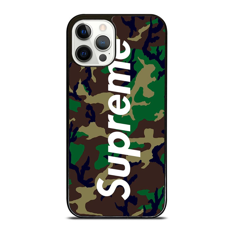 SUPREME CAMO iPhone 12 Pro Case