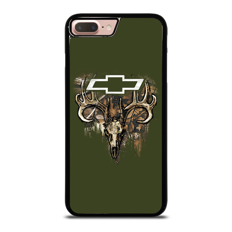 CAMO CHEVY FILL SKULLc iPhone 8 Plus Case