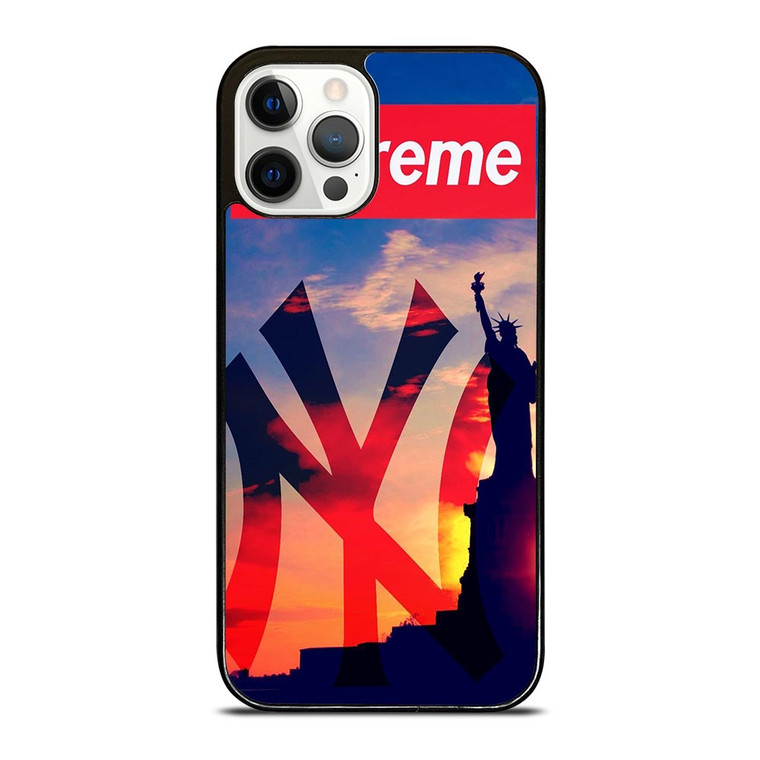 SUPREME NEW YORK LOGO iPhone 12 Pro Case