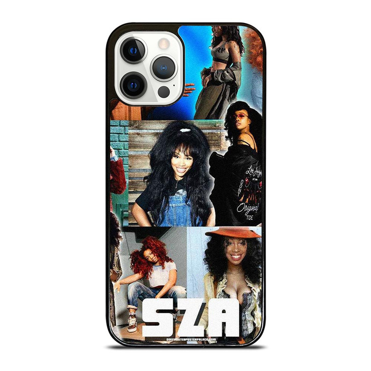 SZA FEMALE SINGER COLLAGE iPhone 12 Pro Case