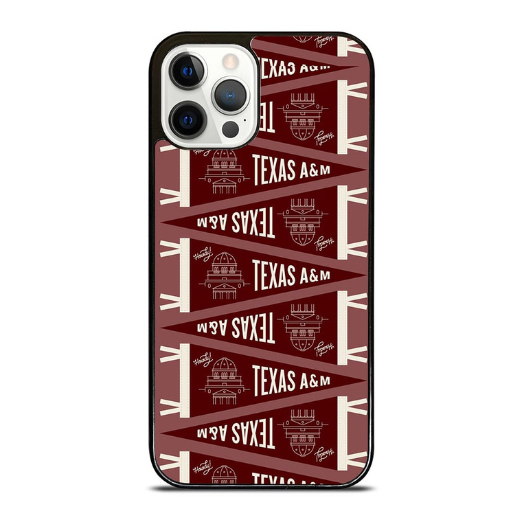 TEXAS AGGIES FLAG iPhone 12 Pro Case