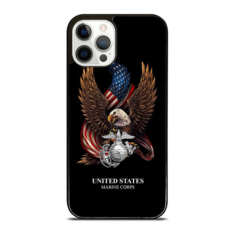 UNITED STATES MARINE CORPS USMC LOGO iPhone 12 Pro Case