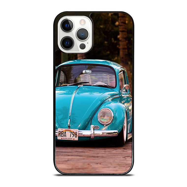 VW VOLKSWAGEN CYAN CAR iPhone 12 Pro Case