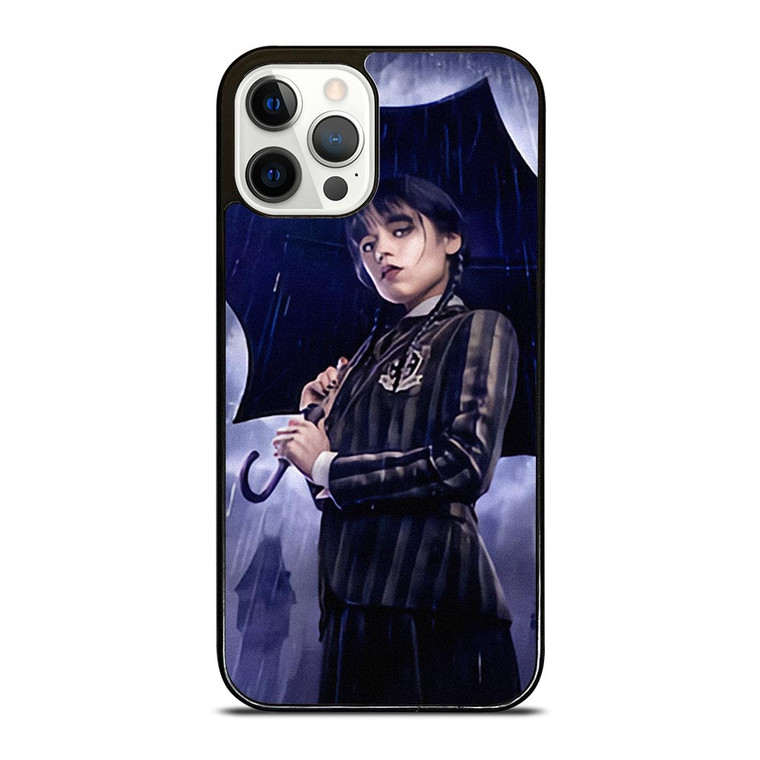 WEDNESDAY ADDAMS JENNA ORTEGA MOVIES iPhone 12 Pro Case