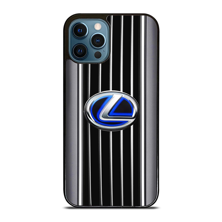 LEXUS METAL STRIPE LOGO iPhone 12 Pro Max Case