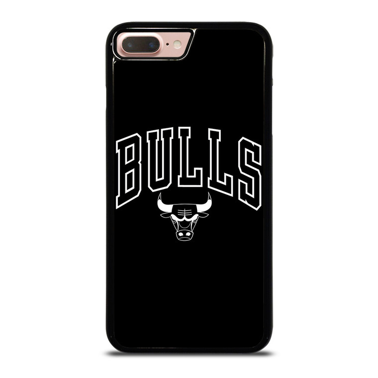 CHICAGO BULLS LOGO BLACK iPhone 8 Plus Case CHICAGO BULLS LOGO BLACK iPhone 8 Plus Case