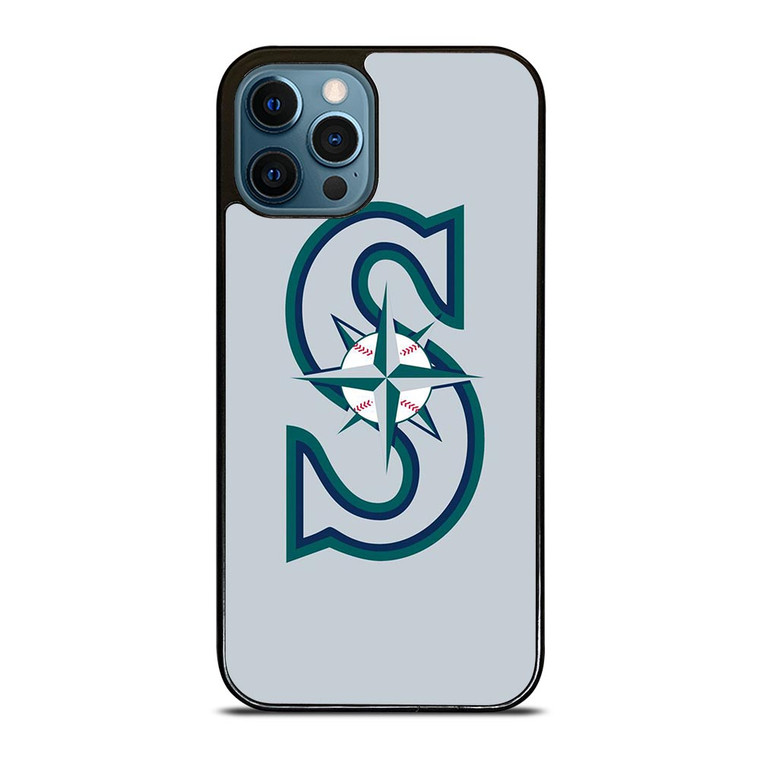 MLB SEATTLE MARINERS LOGO iPhone 12 Pro Max Case