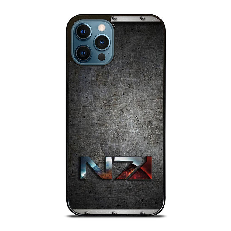 N7 ARMOUR MASS EFFECT METAL EMBLEM iPhone 12 Pro Max Case
