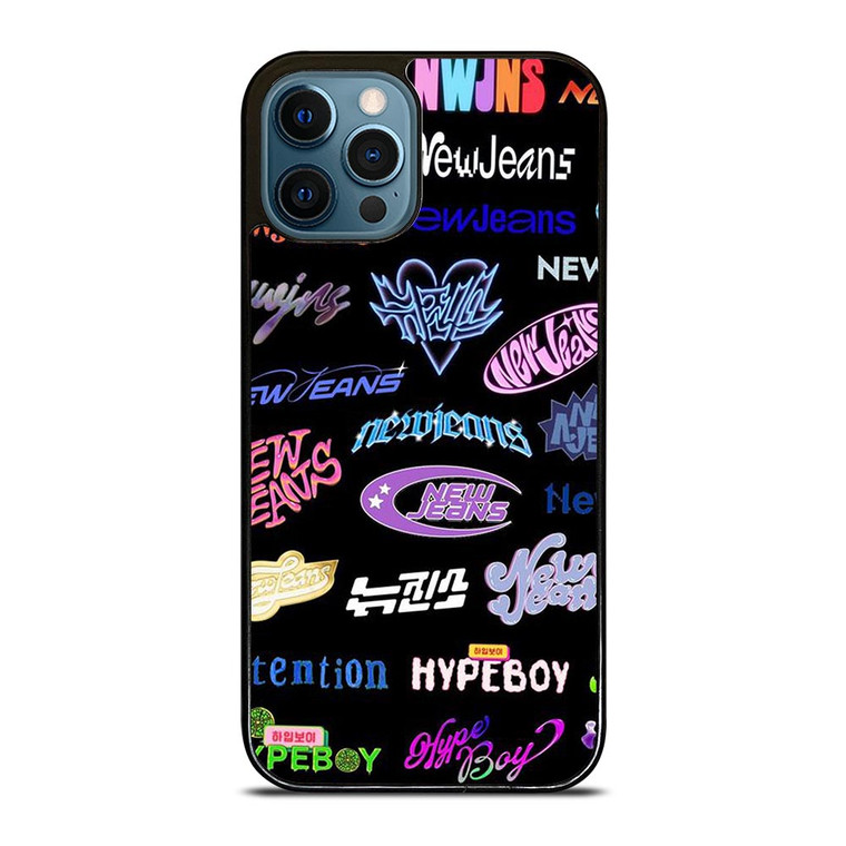 NEWJEANS STICKER COLLAGE iPhone 12 Pro Max Case